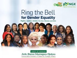 NGX Group, CSCS, WIMBIZ To Ring Closing Gong For Gender Equality in Lagos