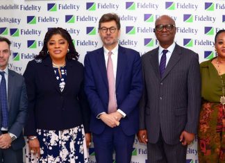 British Deputy High Commissioner Visits Fidelity Bank, Explores Stronger UK–Nigeria Business Ties Left-Right: Country Director, Department for Business and Trade (DBT) Nigeria, Mark Smithson; Managing Director/Chief Executive Officer, Fidelity Bank Plc, Dr Nneka Onyeali-Ikpe; British Deputy High Commissioner in Lagos, Jonny Baxter; Executive Director, Risk Management, Fidelity Bank Plc, Kevin Ugwuoke; and Deputy Country Director, DBT Nigeria, Morayo Adekunle; at the courtesy visit by the British Deputy High Commissioner and his team to the Fidelity Bank Head Office in Lagos, recently.