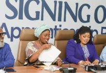 IWD 2026: Fidelity Bank Launches ‘Give Her Power’ Initiative, Signs Strategic Partnerships To Empower Nigerian Women Left-Right: Chief Executive Officer, Innoson Kiara Academy, Endi Ezengwa; Lagos State Commissioner for Women Affairs and Poverty Alleviation, Bolaji Cecilia Dada; Managing Director/Chief Executive Officer, Fidelity Bank Plc, Dr. Nneka Onyeali-Ikpe; and Lagos State Commissioner for Commerce, Cooperatives, Trade and Investment, Folashade Ambrose-Medebem, during the signing of a Memorandum of Understanding (MoU) at the launch of the “Give Her Power” initiative as part of the 2026 International Women’s Day activities at the Fidelity Bank Head Office in Lagos.