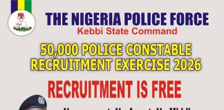 Police Begins Physical, Credential Screening For 50,000 Constables Recruitment in Kebbi