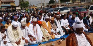 Eid-el-Fitr: New Oko-Oba Residents Celebrate As High Chief (Prince) Ajibola Arowolo Resumes As Recognised Baale of New Oko-Oba Abule Egba Ojokoro LCDA