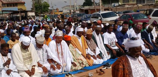 Eid-el-Fitr: New Oko-Oba Residents Celebrate As High Chief (Prince) Ajibola Arowolo Resumes As Recognised Baale of New Oko-Oba Abule Egba Ojokoro LCDA