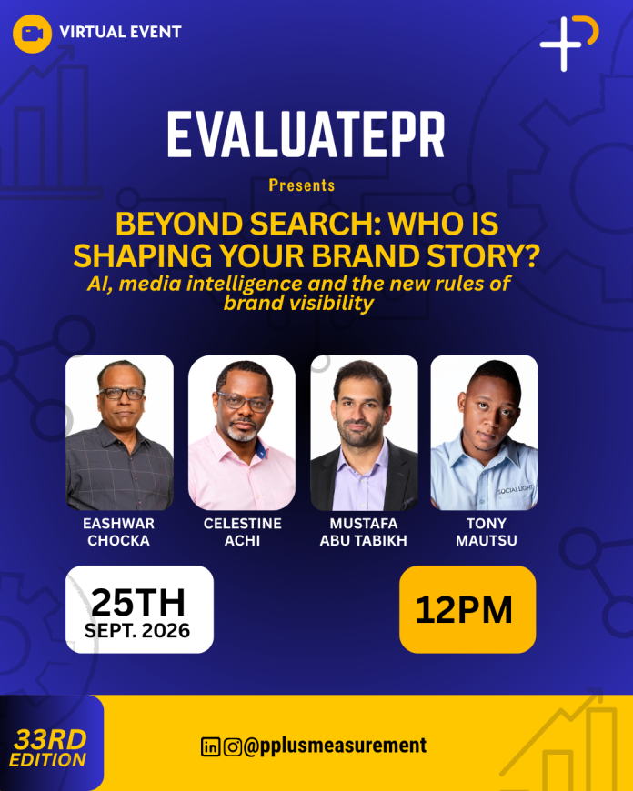 EVALUATEPR CREATIVE-1 P+ Measurement Services Hosts 33rd EvaluatePR On AI, Media Intelligence, New Rules of Brand Visibility