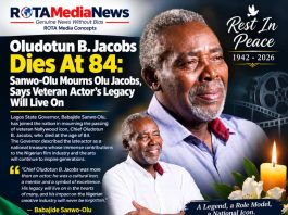 Sanwo-Olu Mourns Olu Jacobs, Says Veteran Actor’s Legacy Will Live On