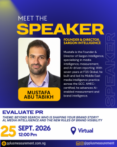 P+ Measurement Services Hosts 33rd EvaluatePR On AI, Media Intelligence, New Rules of Brand Visibility