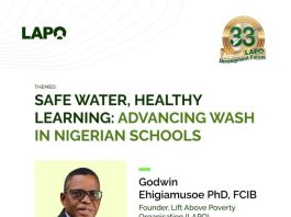 LAPO Sets Agenda For Safe Water, Healthy Learning At 33rd Annual Development Forum #NationalDevelopment