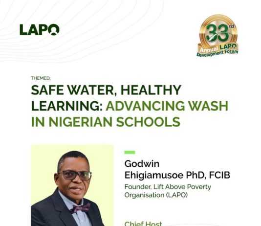 LAPO Sets Agenda For Safe Water, Healthy Learning At 33rd Annual Development Forum #NationalDevelopment
