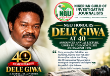 NGIJ Honors Dele Giwa At 40, Demands Justice, National Monument For Slain Journalist NGIJ Honors Dele Giwa At 40, Demands Justice, National Monument For Slain Journalist